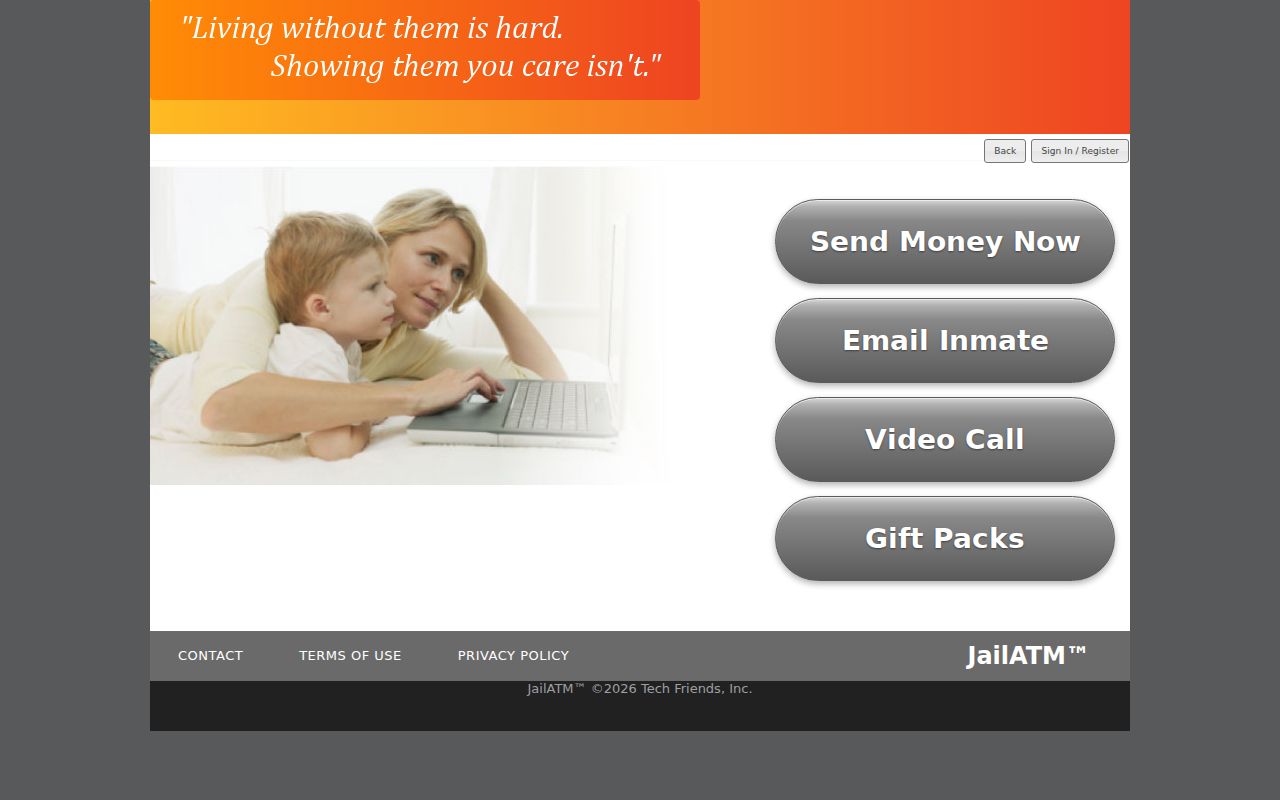 JailATM custody service associated with Albany booking records